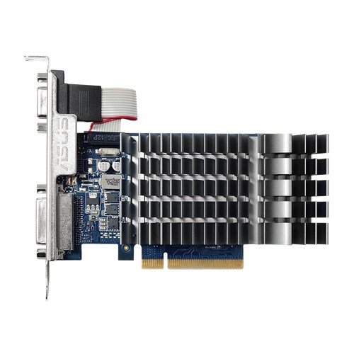 Asus Nvidia GeForce GT 710 2GB 64-Bit DDR3 PCI Express Graphic Cad with HDCP support, 192 Cuda Core and Direct X 12
