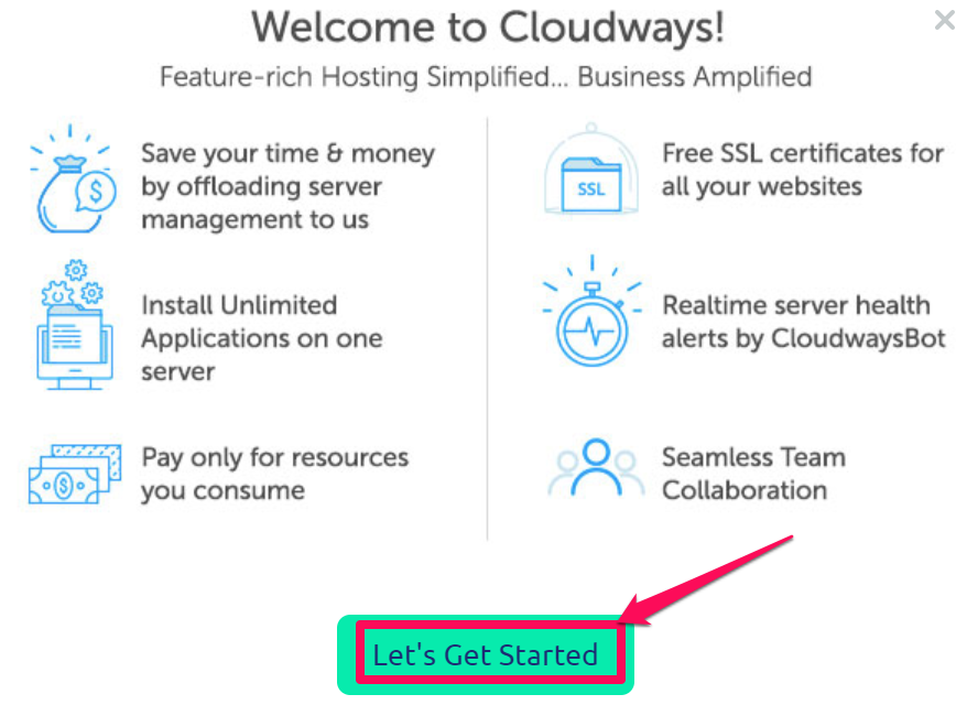 Cloudways Hosting features